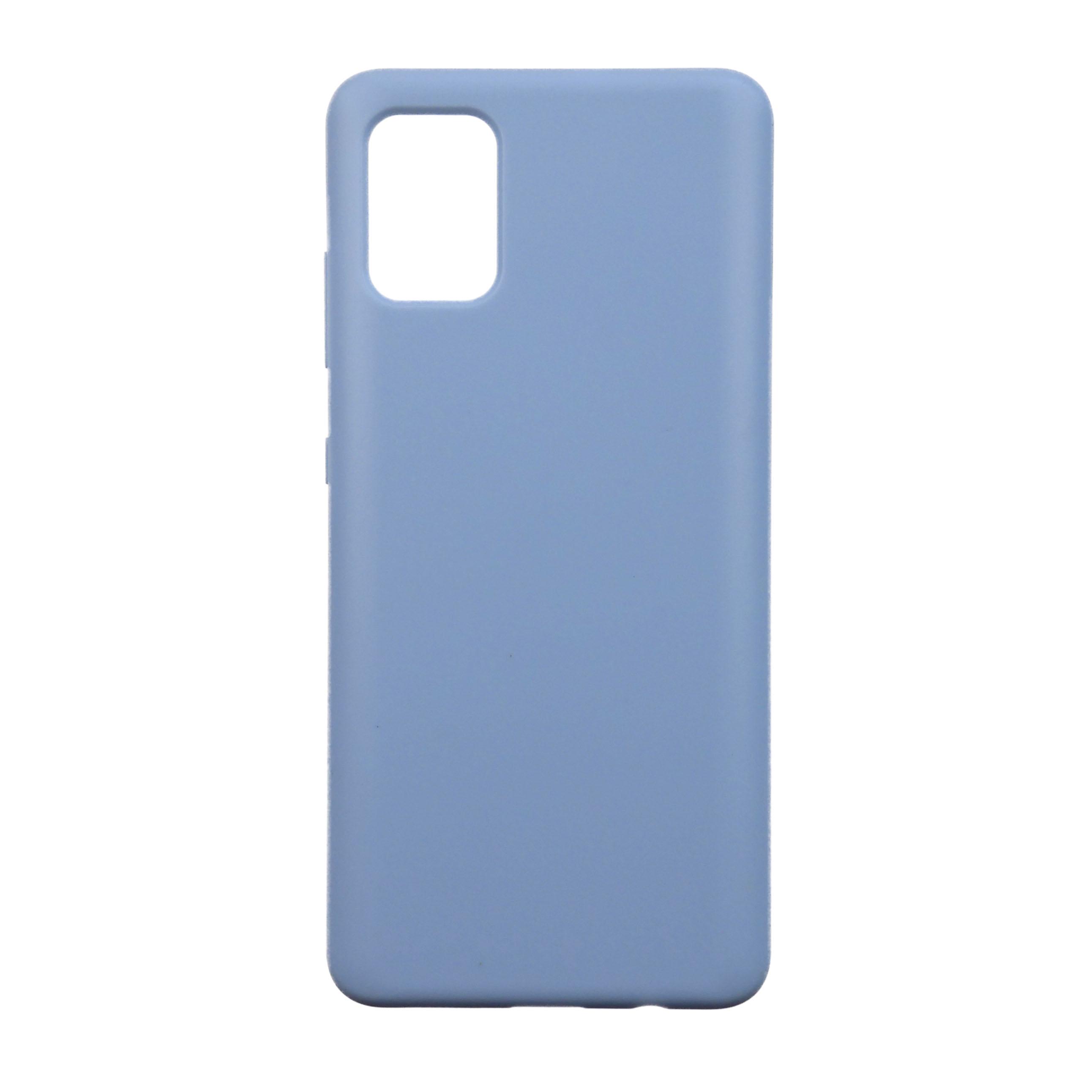 Чехол Jelly Silicone Case Samsung A51 Lilac Purple (5)