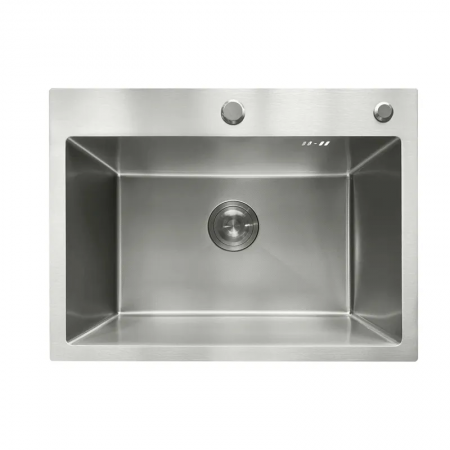Мойка Mixxus MH5843 Micro Decor SS Color 3.0/0.8 из нержавеющей стали 580х430х215 мм Нержавеющая сталь (MI8216)