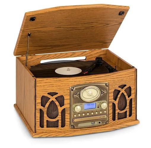 Проигрыватель винила Auna NR-620 DAB (10033711) Проигрыватель винила Auna NR-620 DAB (10033711)