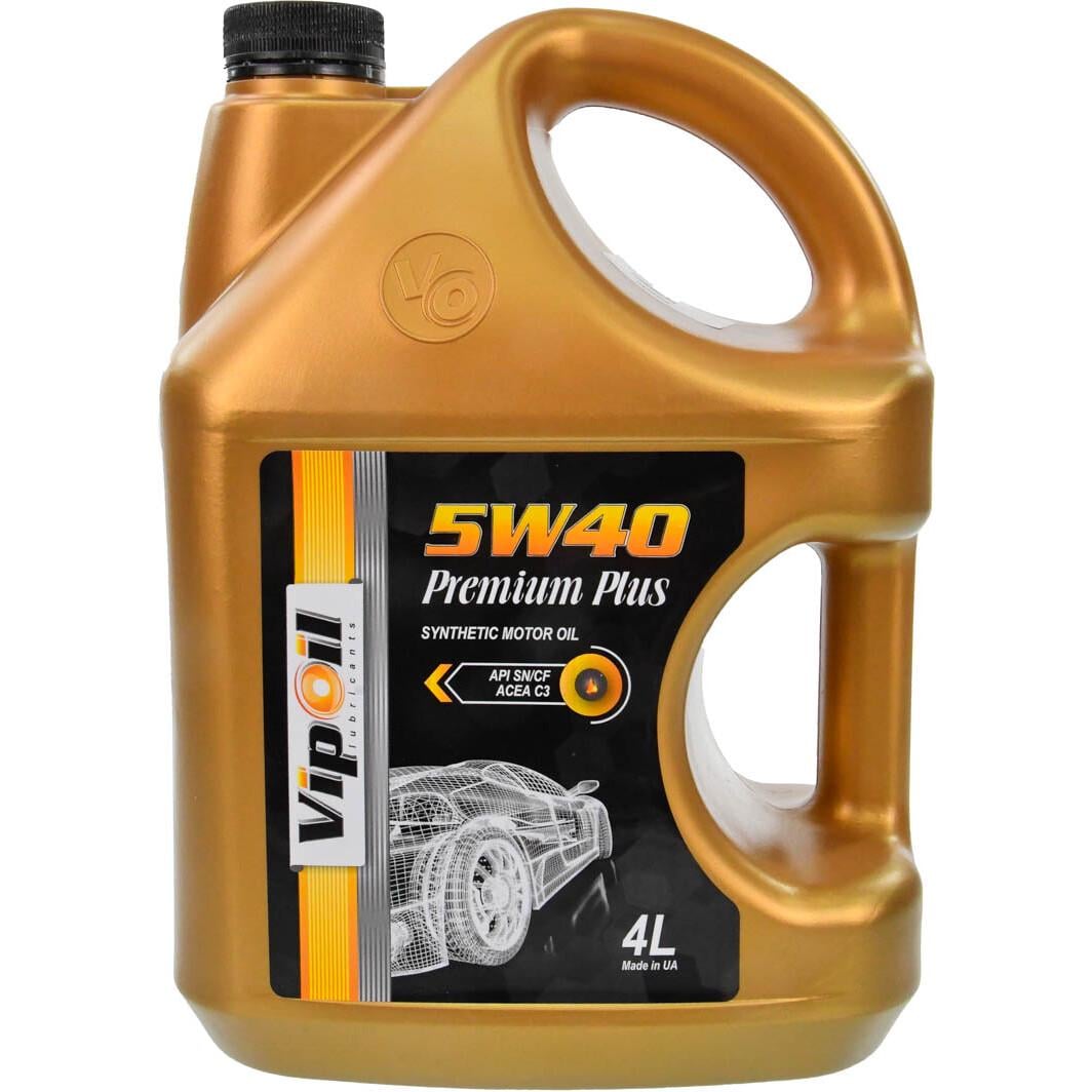 Моторное масло VipOil Premium Plus 5W-40 4 л (0439459)