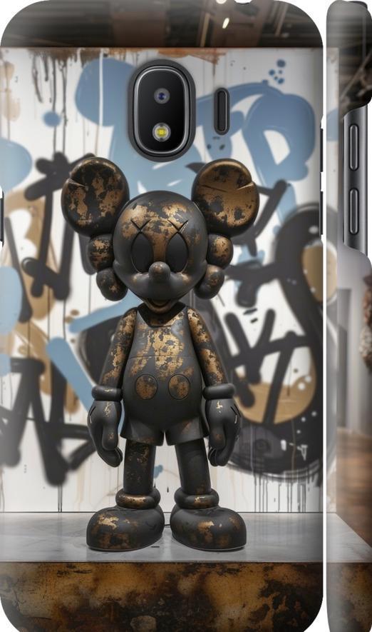 Чехол на Samsung Galaxy J2 2018 Bronze kaws v2 (6098m-1351-42517)