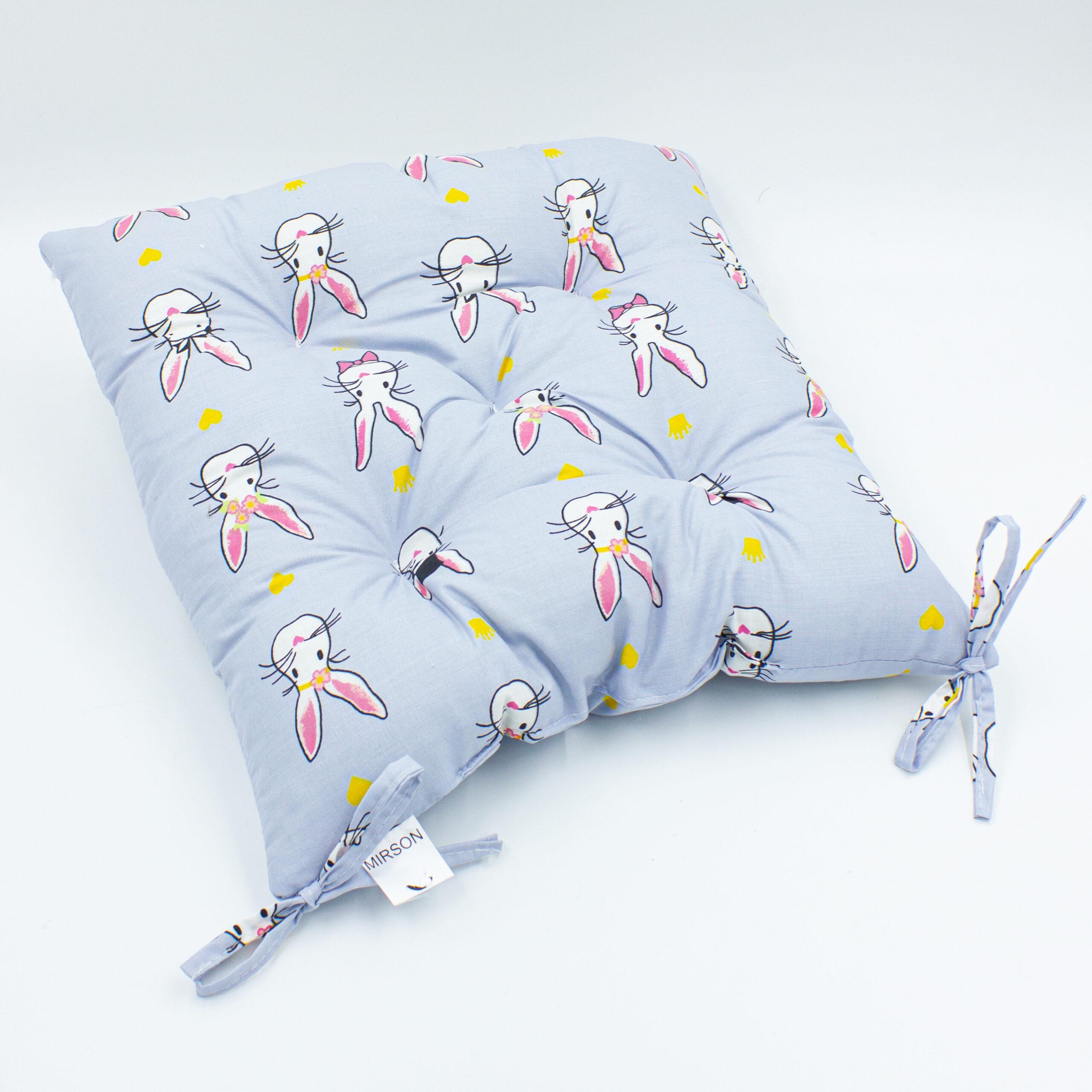 Подушка для стула MirSon 17-0527 Bunnies 40х50 см (2200006276821)