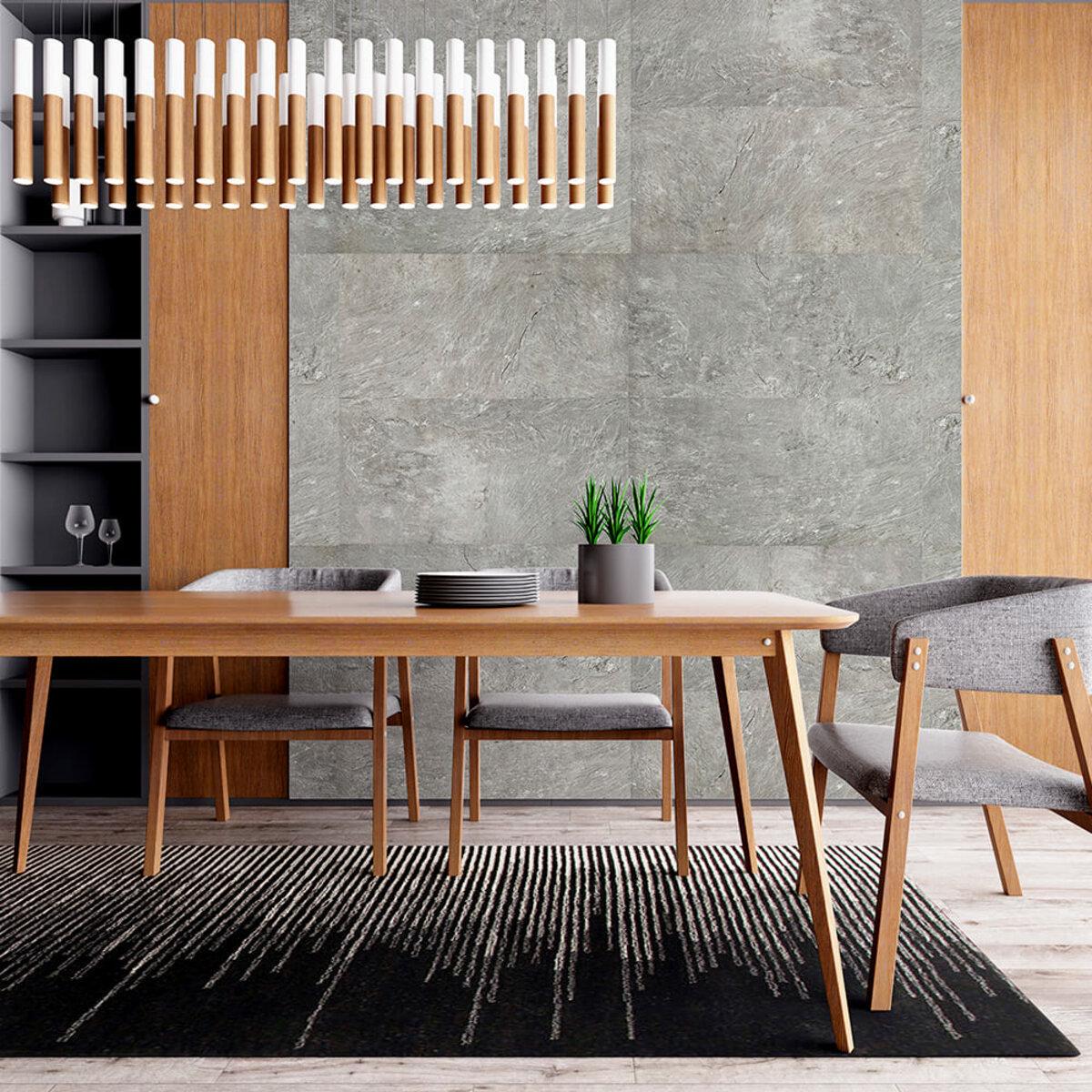 Плитка самоклеящаяся виниловая мрамор СВП-103 Серебристый глянцевый (SW-00000290) - фото 6 Плитка самоклеящаяся виниловая мрамор СВП-103 Серебристый глянцевый (SW-00000290) - фото 6