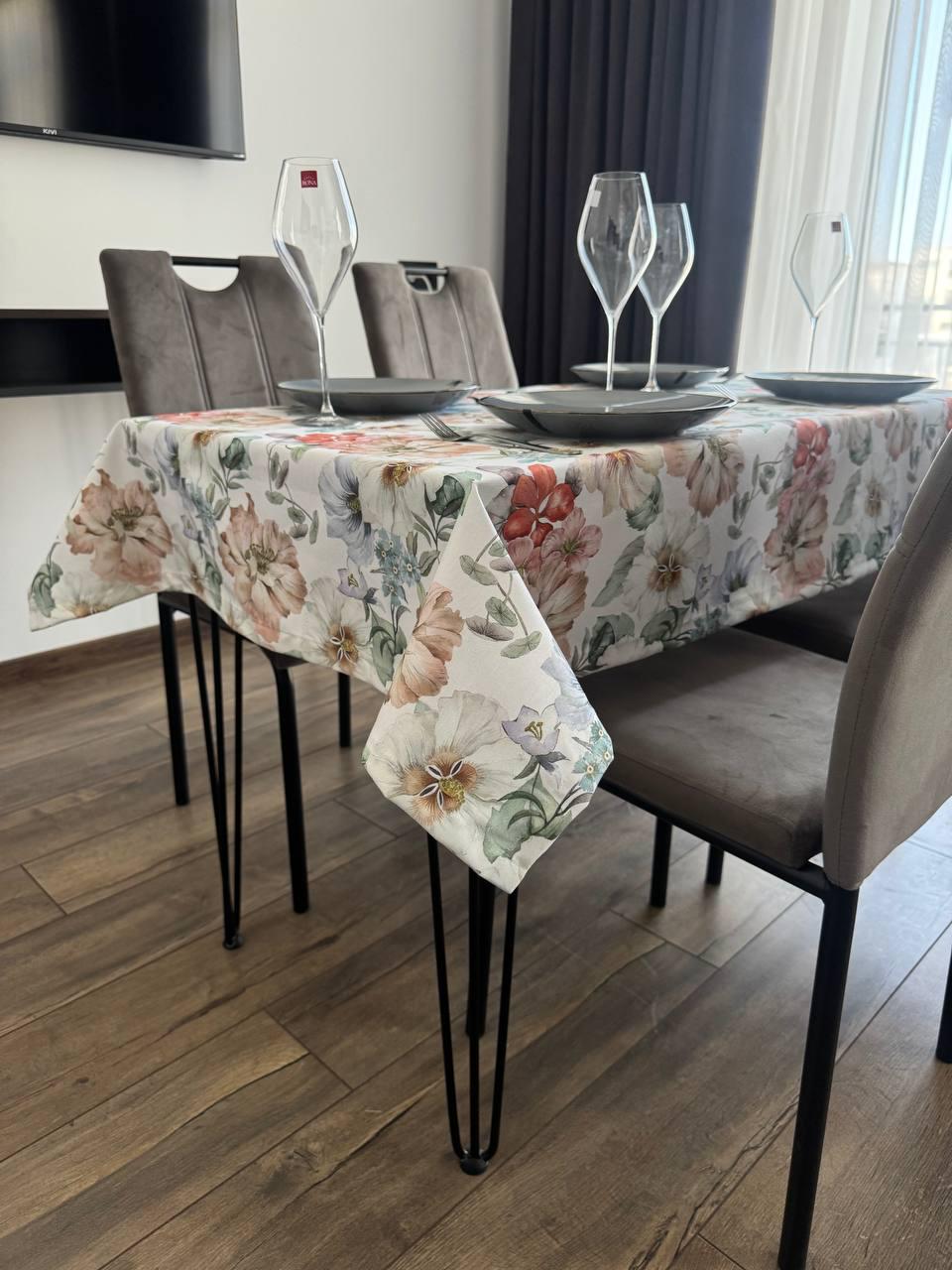 Скатертина водовідштовхувальна тефлонова прямокутна 260x170 см (30031-p4) - фото 6 Скатертина водовідштовхувальна тефлонова прямокутна 260x170 см (30031-p4) - фото 6