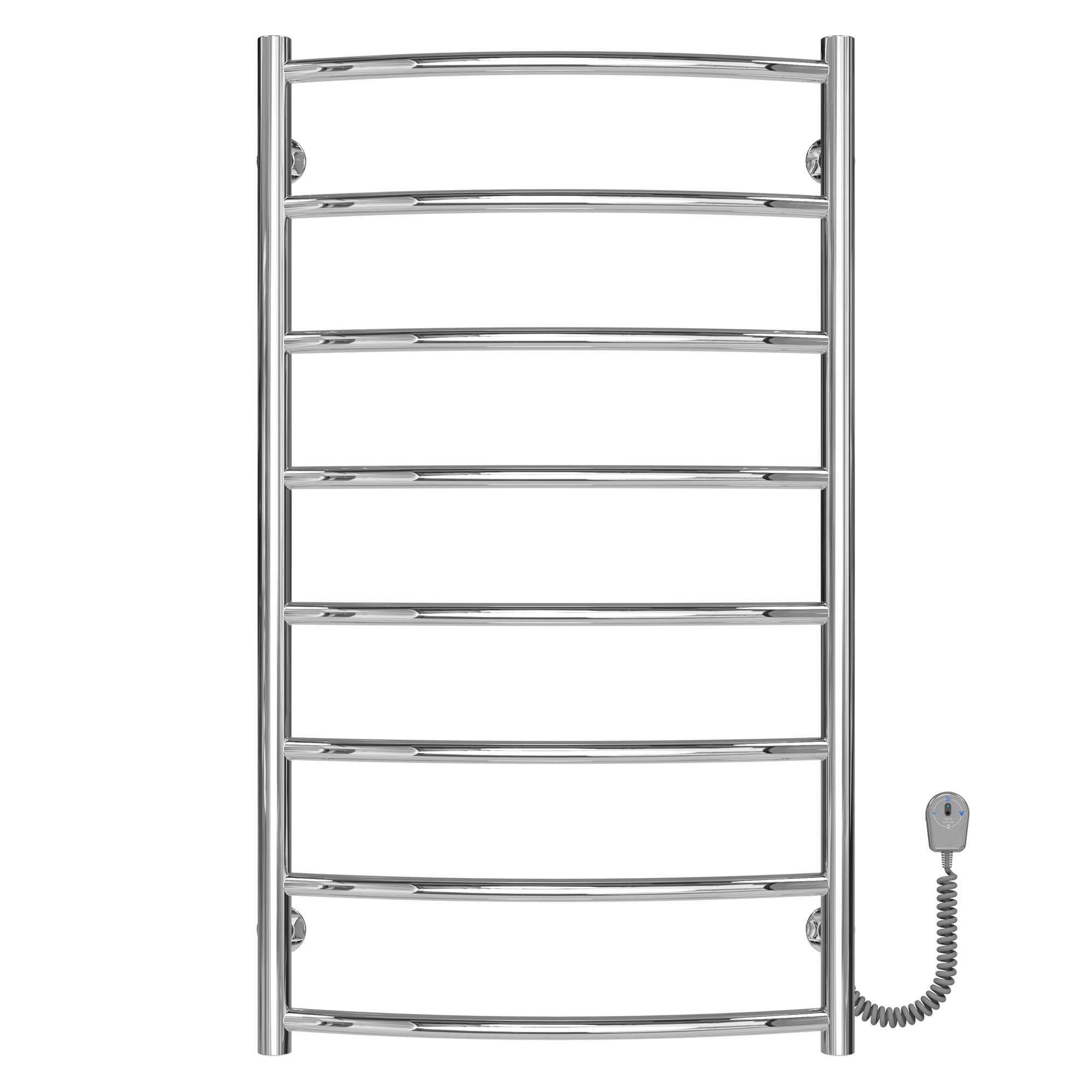 Полотенцесушитель электрический Deffi Классик П8 EF16 правое подключение нержавеющая сталь 500х900 мм Хром (C.DK.90.50.8.E.C.R.5)