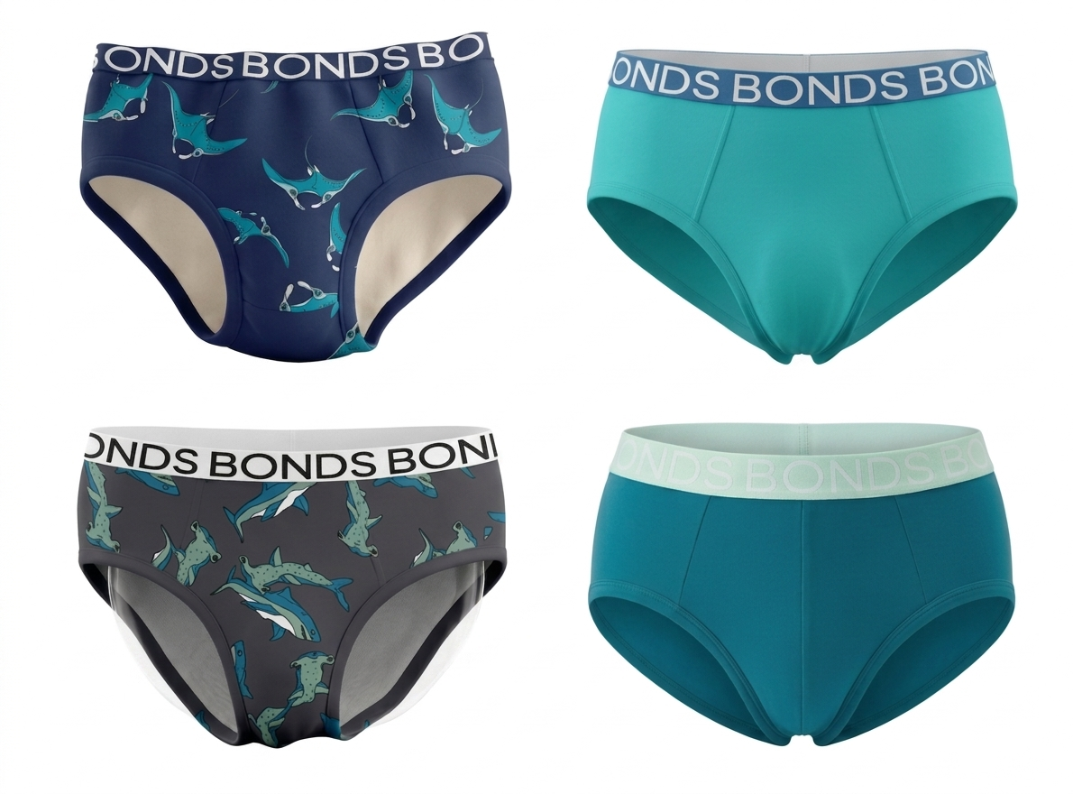 Набор трусов BONDS Boys Brief для мальчиков 4 шт. на 8-10 лет (6546) Набор трусов BONDS Boys Brief для мальчиков 4 шт. на 8-10 лет (6546)