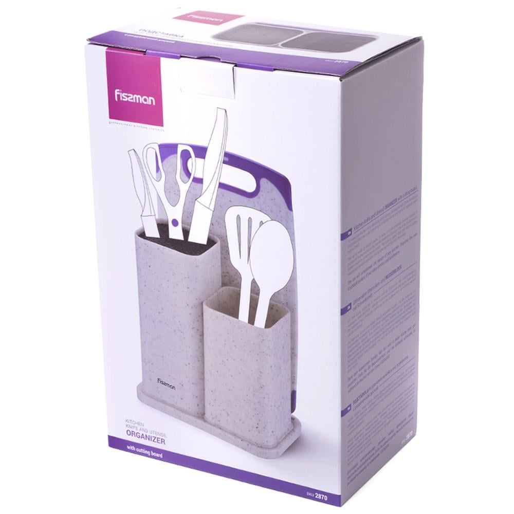 Підставка для кухонних інструментів Fissman 23 см (2870) - фото 2 Підставка для кухонних інструментів Fissman 23 см (2870) - фото 2