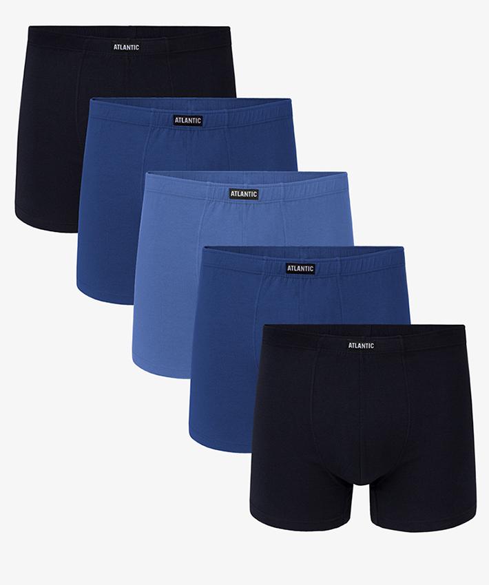 Трусы мужские Atlantic 5SMH-001 шорты хлопок 5 шт. Трусы мужские Atlantic 5SMH-001 шорты хлопок 5 шт.