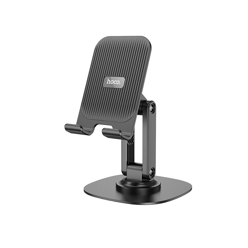 Тримач для телефона Hoco HD6 Winner dual-axis rotating desktop stand Black (6942007602372)