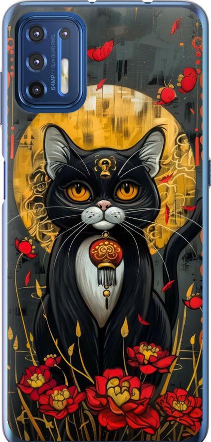 Чехол на Motorola G9 Plus China Cat (6134u-2104-42517) Чехол на Motorola G9 Plus China Cat (6134u-2104-42517)