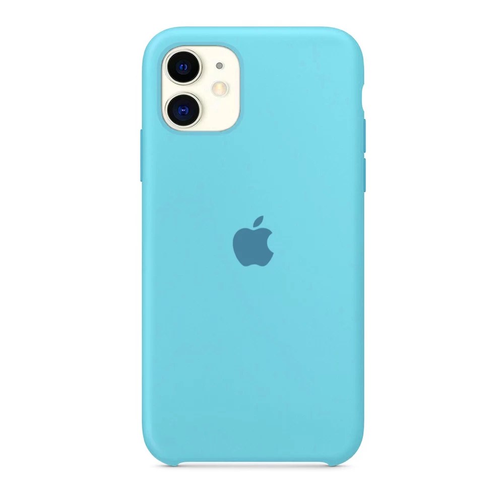 Силіконовий Чохол Накладка Silicone Case для iPhone 11 Sky Blue