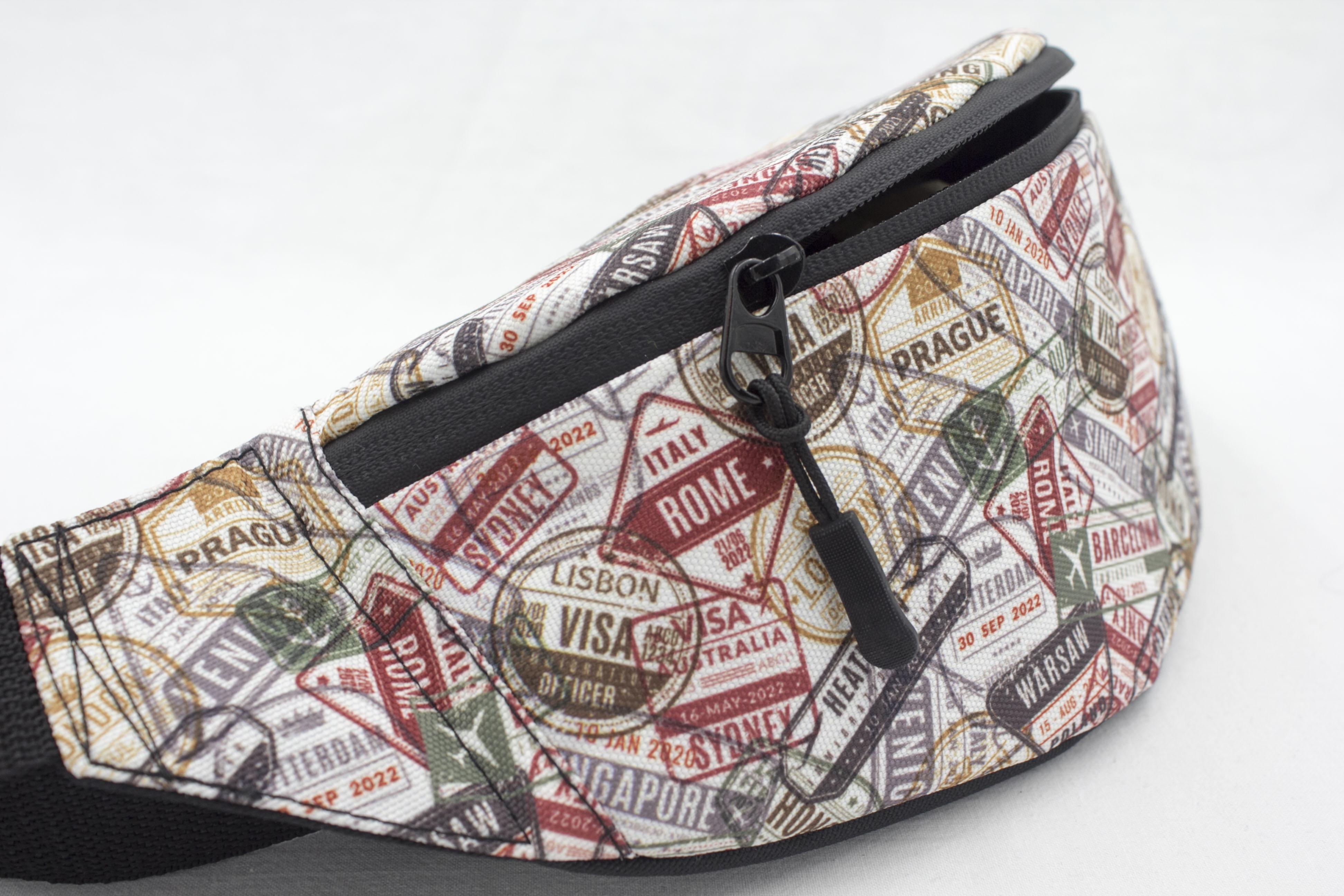 Сумка бананка міста Європи Візи (BT-016) - фото 7