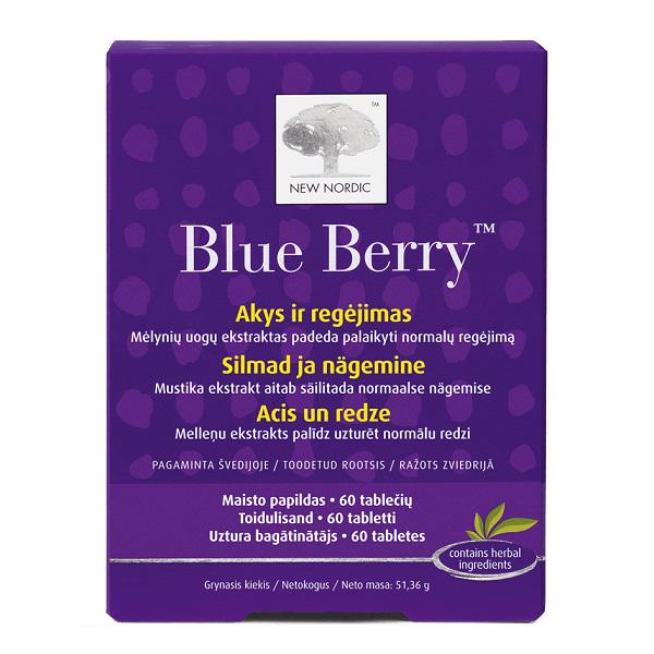 Комплекс для профилактики зрения New Nordic Blue Berry 60 таблеток (000020732)