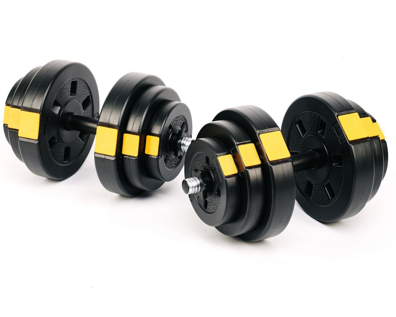 Гантелі розбірні Besport PowerPro 2х18,5 кг (5104) - фото 1 Гантелі розбірні Besport PowerPro 2х18,5 кг (5104) - фото 1