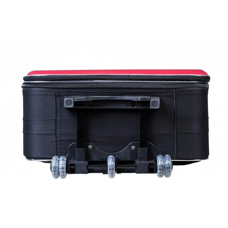 Комплект валіз 001 3 шт. Чорно-червоний (333245) - фото 5 Комплект валіз 001 3 шт. Чорно-червоний (333245) - фото 5