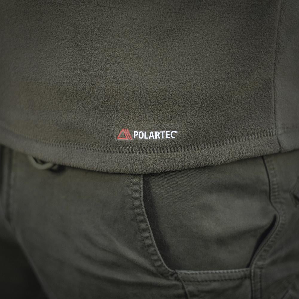 Кофта флісова M-Tac Delta Polartec XL Олива (5918867) - фото 13