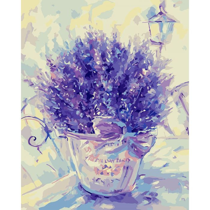 Картина по номерам Лавандовый презент 40х50 см (KHO2041