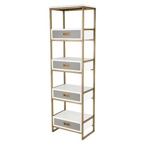 Стелаж для зберігання Loft NS-1924 1730x500x320 мм Золотий (6156d5853edc877ba85899d4)