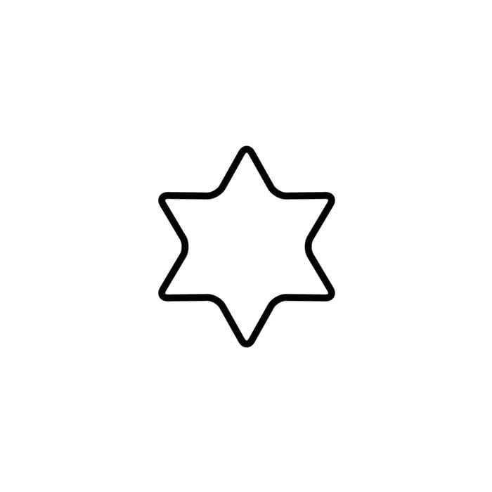 Формочка для печенья Kaiser Звездочка металлическая 4 см (33972298)