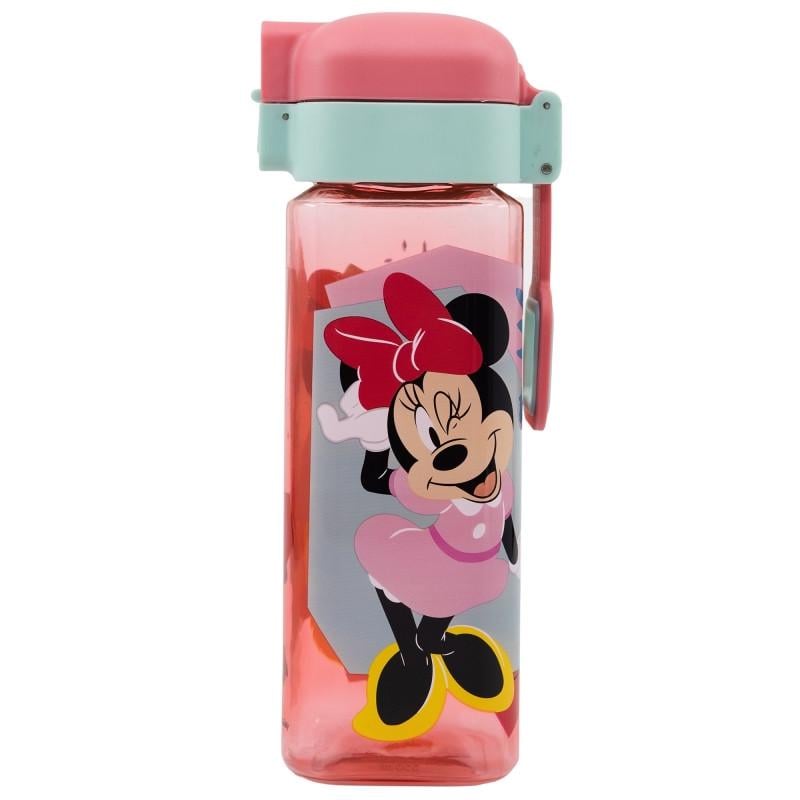 Бутылка детская для воды STOR Minnie Mouse пластиковая 550 мл 25,2x10,5х8 см (2528177913)