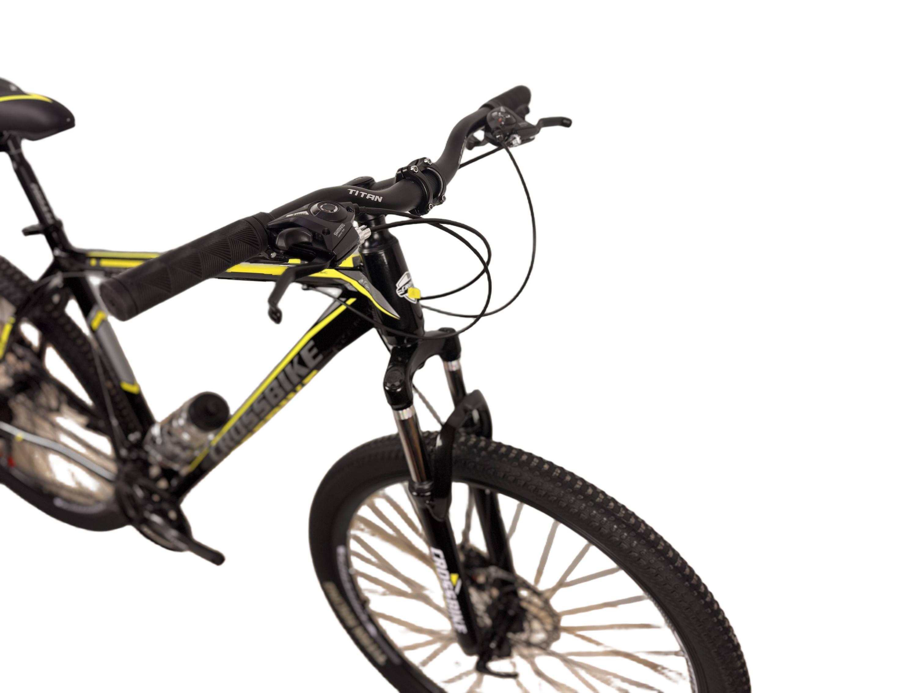 Велосипед CrossBike Everest 29"21" Черно-желтый - фото 2 Велосипед CrossBike Everest 29"21" Черно-желтый - фото 2