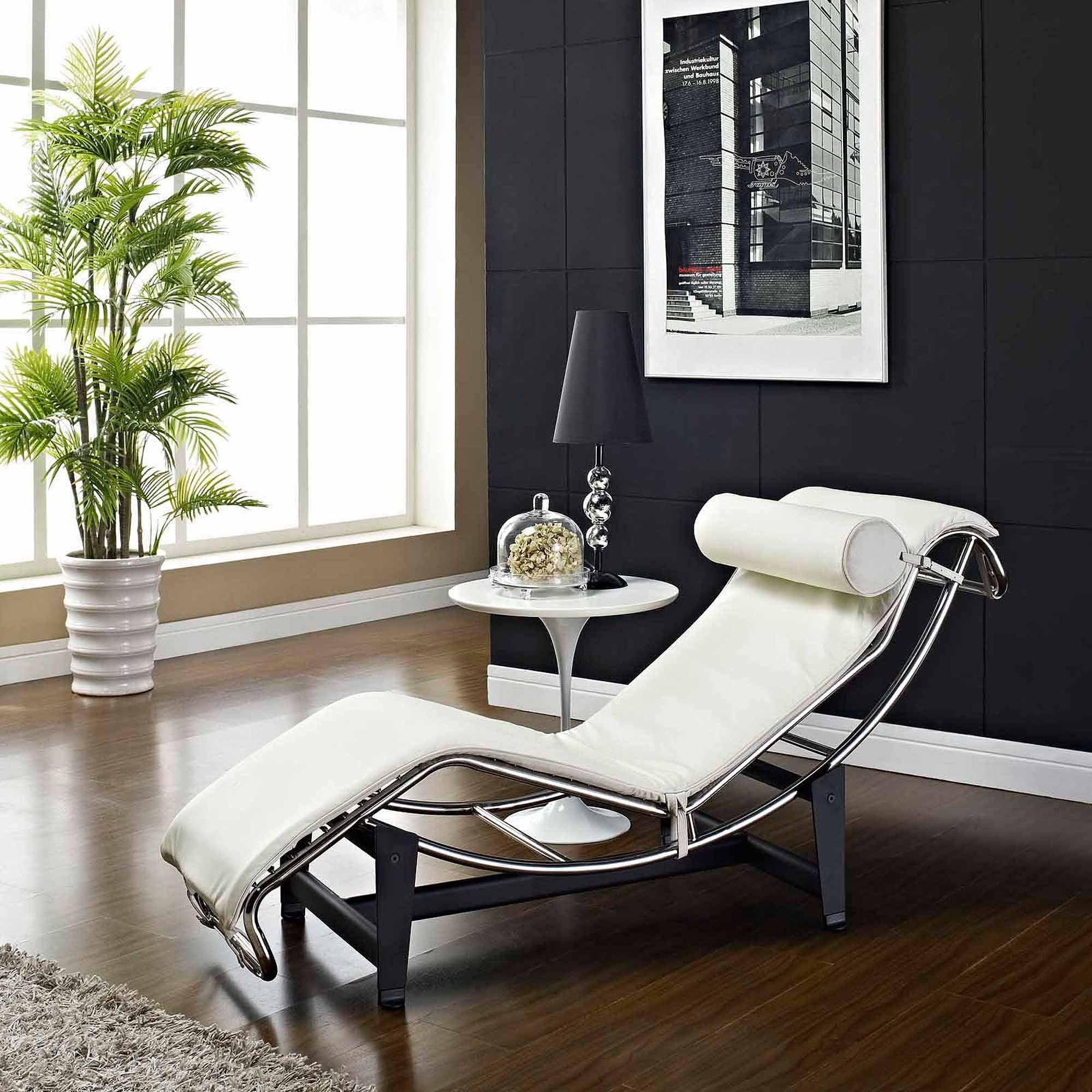 Шезлонг Лекор кожзам нержавеющая сталь Белый (30562571) - фото 3 Шезлонг Лекор кожзам нержавеющая сталь Белый (30562571) - фото 3