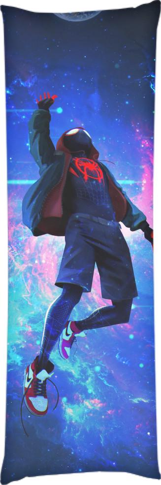 Подушка дакімакура Spider Man Space 40x100 см (13549576)