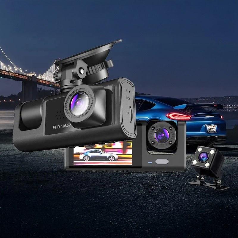 Відеореєстратор з трьома камерами 1296P Full HD+ - фото 4 Відеореєстратор з трьома камерами 1296P Full HD+ - фото 4