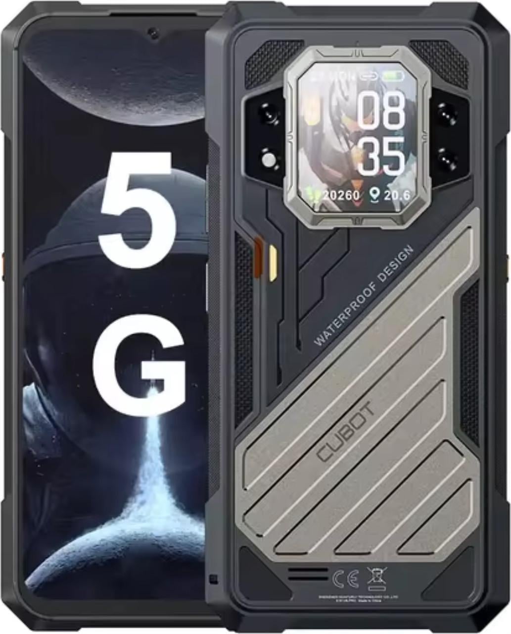 Смартфон Cubot KINGKONG X 5G Global Version 16/256GB Black (2305604879)