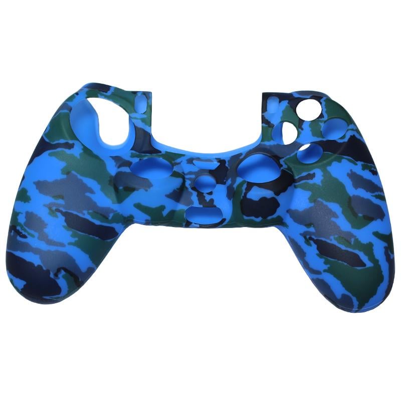 Силіконовий чохол Honson для джойстика PS4 Dualshock 4 камуфляжний Синій (HS-PS4426J)