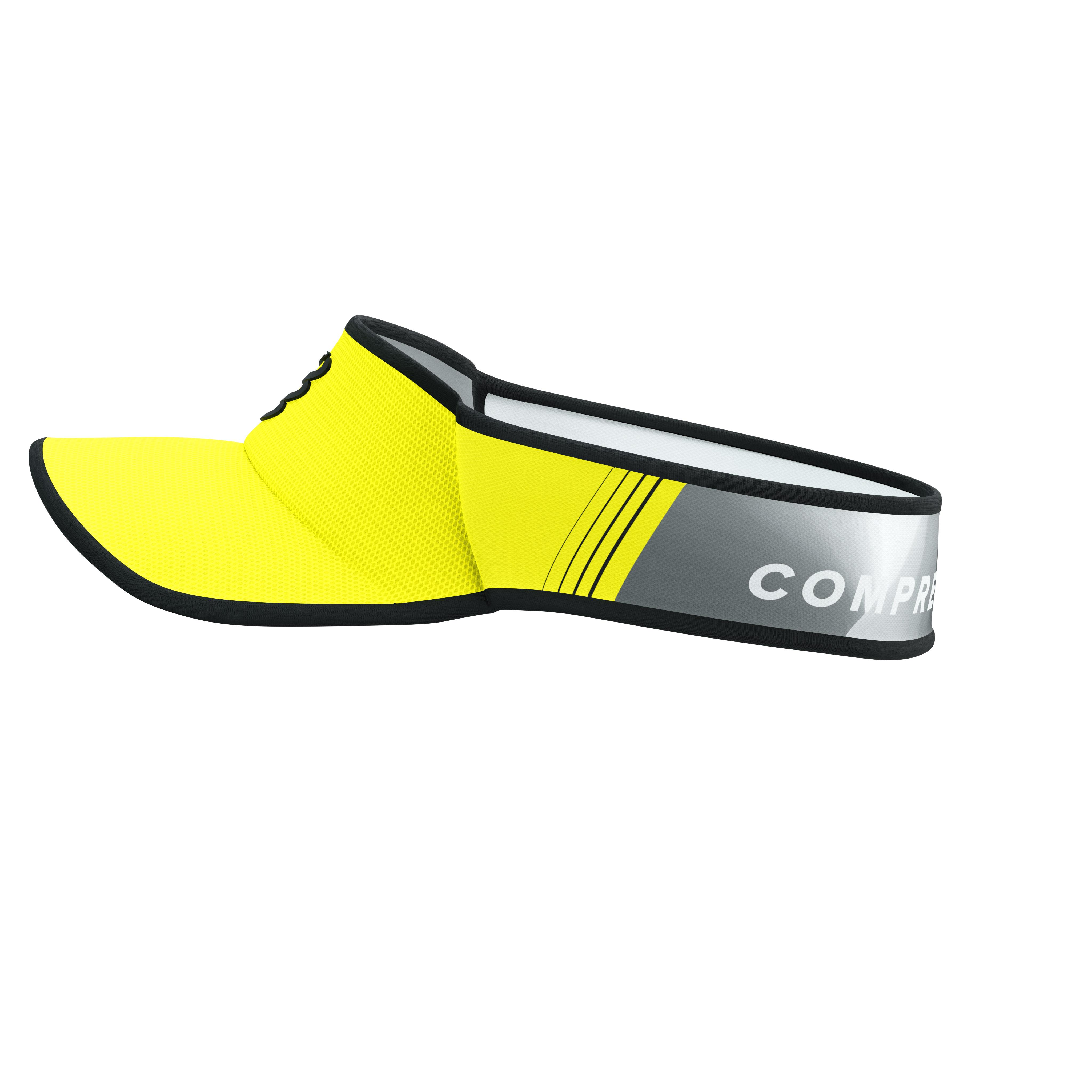 Козирок для бігу Compressport Visor Ultralight Black/White/Safety Yellow (594781) - фото 3