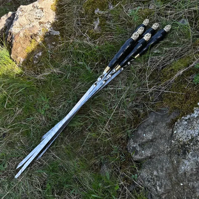 Шампура с деревянной ручкой Gorillas BBQ SKK55 Сова 6 шт. (2625062483) - фото 5 Шампура с деревянной ручкой Gorillas BBQ SKK55 Сова 6 шт. (2625062483) - фото 5