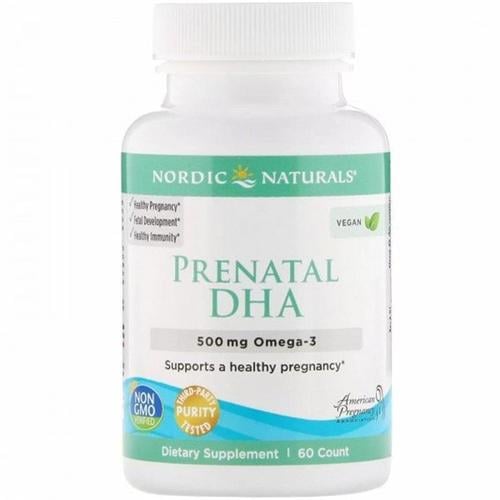 Омега 3 Nordic Naturals Prenatal DHA 500 мг 60 Count