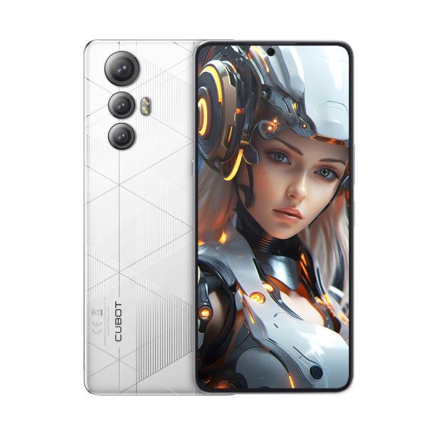 Смартфон Cubot Max 5 12/256Gb White (1594138)