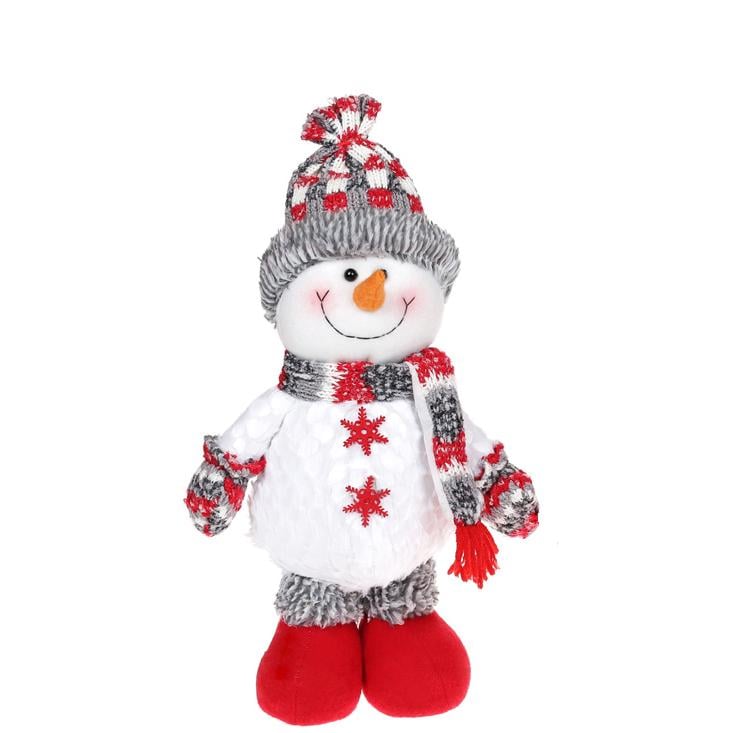 Мягкая игрушка новогодняя BonaDi Снеговик (778-350)