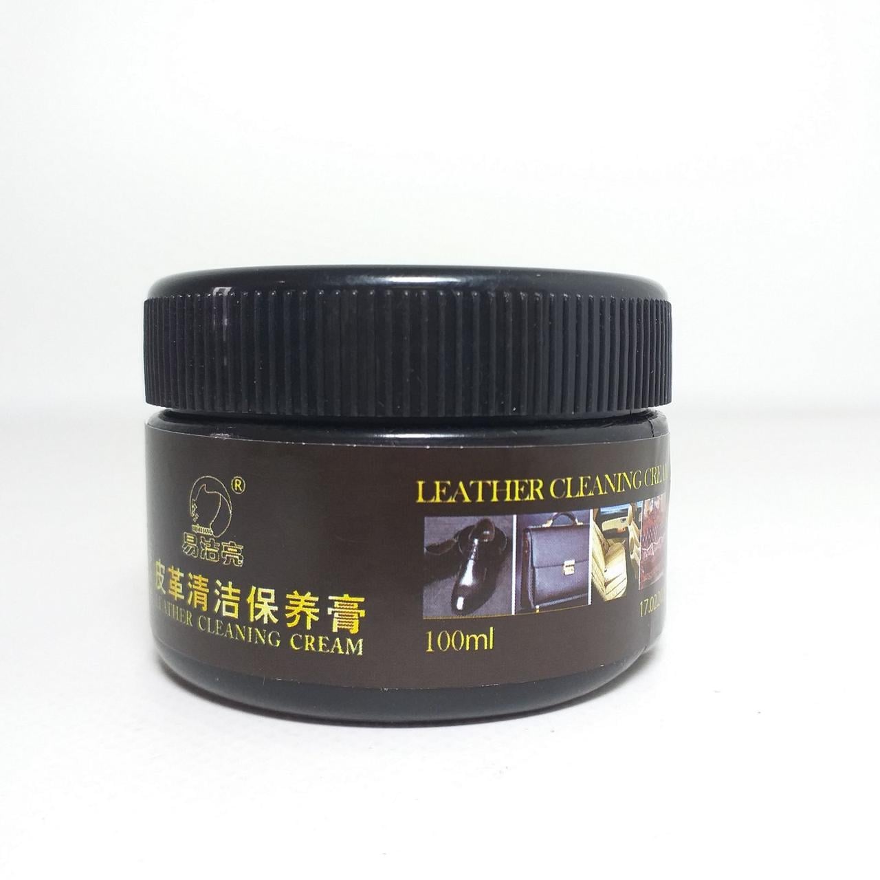 Крем для ухода за изделиями из гладкой кожи Leather Cleaning Cream 100 мл (X-2089)