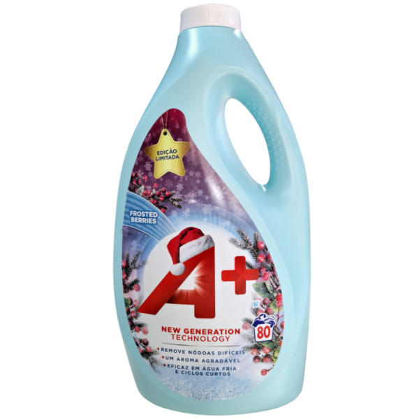 Гель для прання A+ Морозні ягоди Лімітована серія 4 л 80 прань