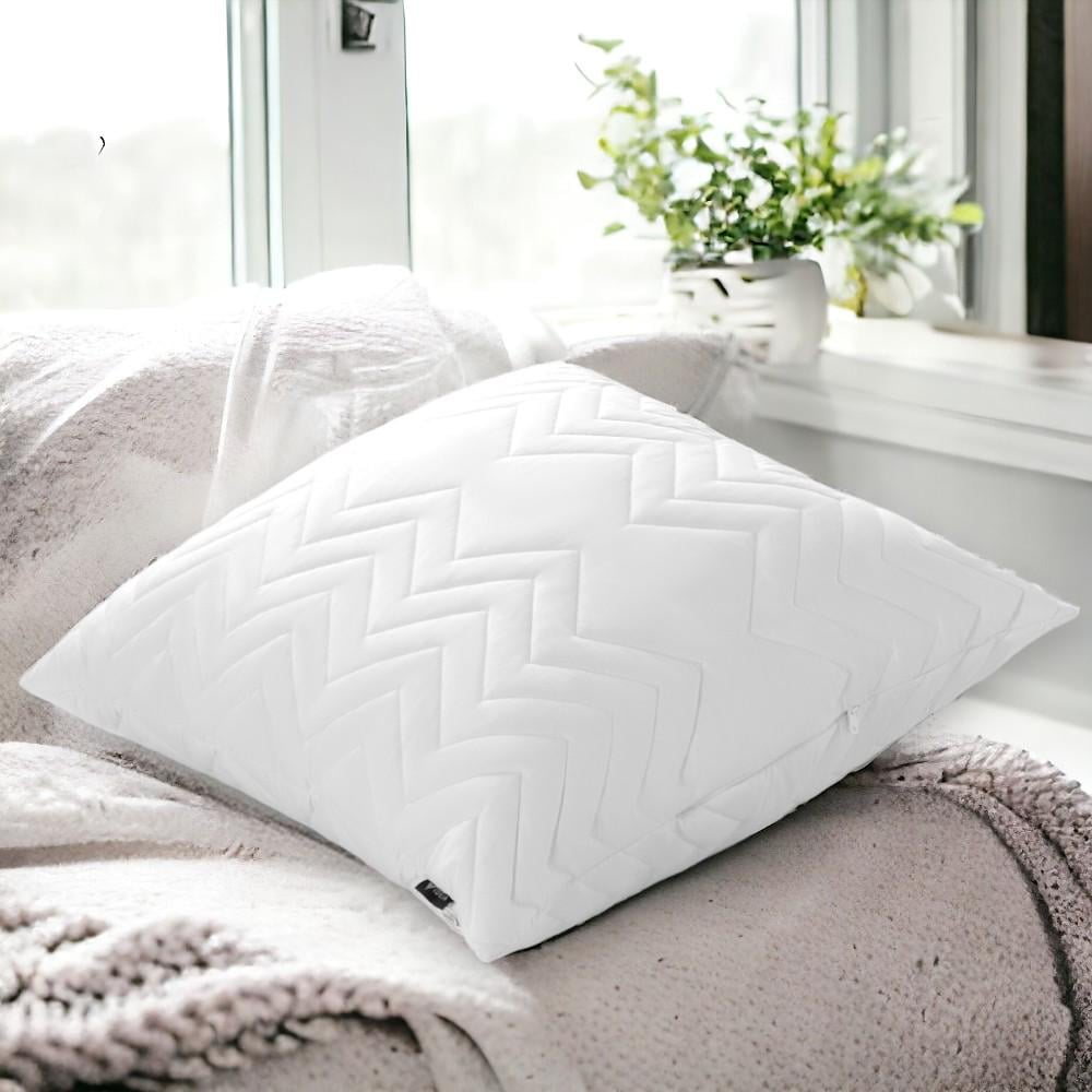 Подушка IDEIA Nordic Comfort+ 70х70 см с молнией Белый (8-34695*001)