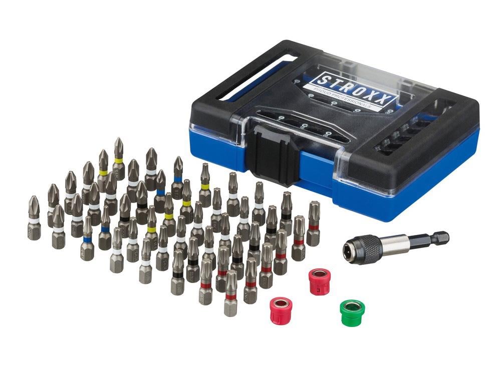 Набір біт Stroxx з магнітним тримачем 49 шт. (100-629) - фото 3