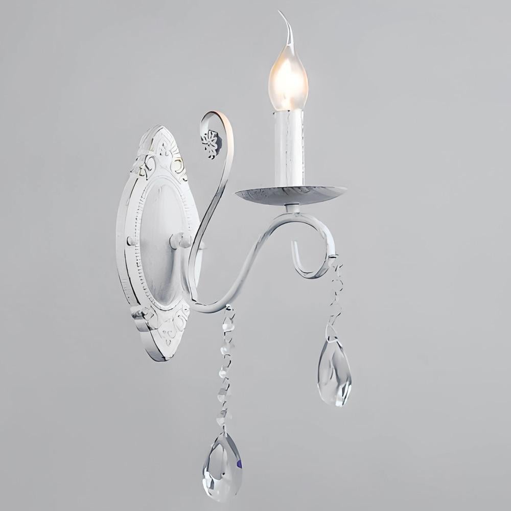 Настенный светильник бра свечи Light House SRS-19133/1W Белый/Золотистый (58732)