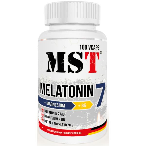 Витаминно-минеральный комплекс для спорта MST Nutrition Melatonin 7/Magnesium/B6 100 вег. капс. (000023738) Витаминно-минеральный комплекс для спорта MST Nutrition Melatonin 7/Magnesium/B6 100 вег. капс. (000023738)