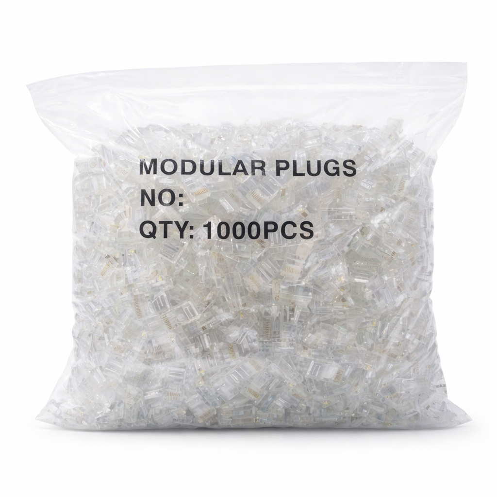 Конектори Gear RJ45 Cat5e UTP комплект 1000 шт.
