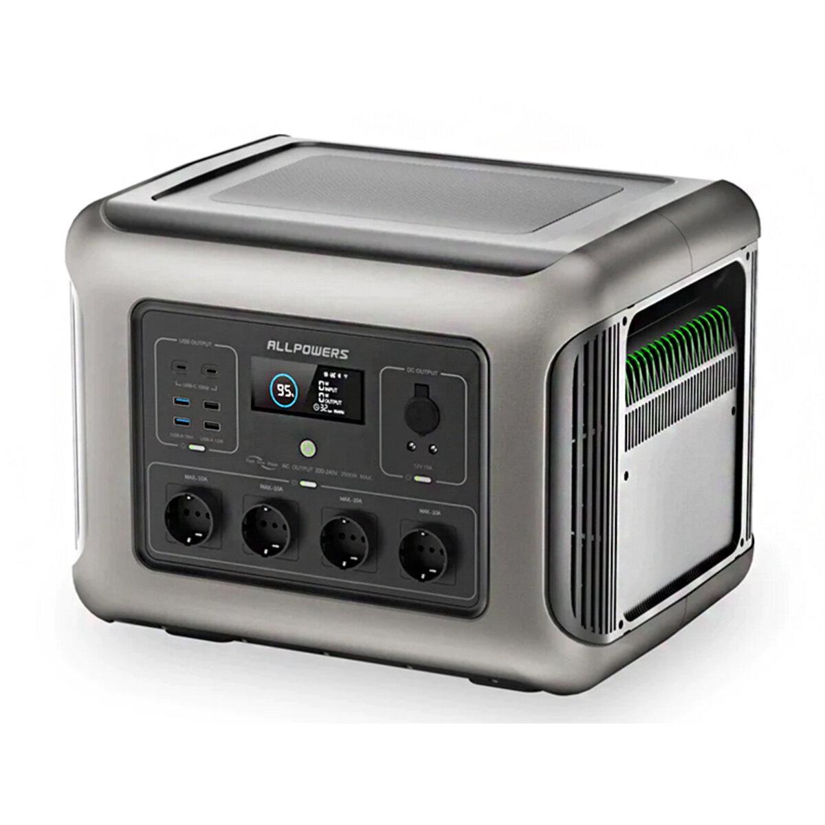 Зарядная станция ALLPOWERS R2500 LiFePO4 - фото 6 Зарядная станция ALLPOWERS R2500 LiFePO4 - фото 6