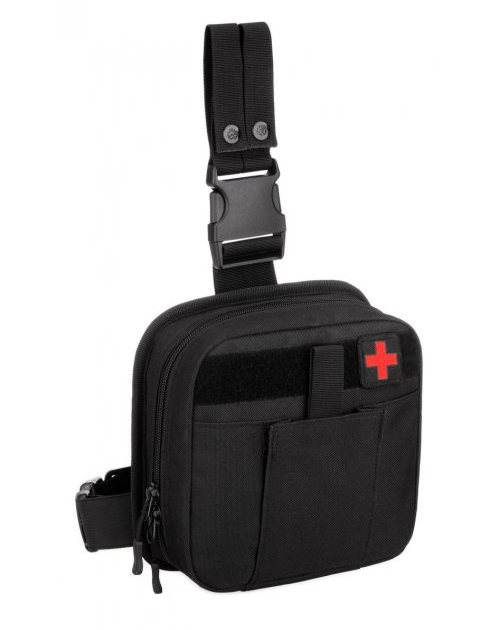 Сумка на бедро военная под аптечку Protector Plus А017 Черный (548323)
