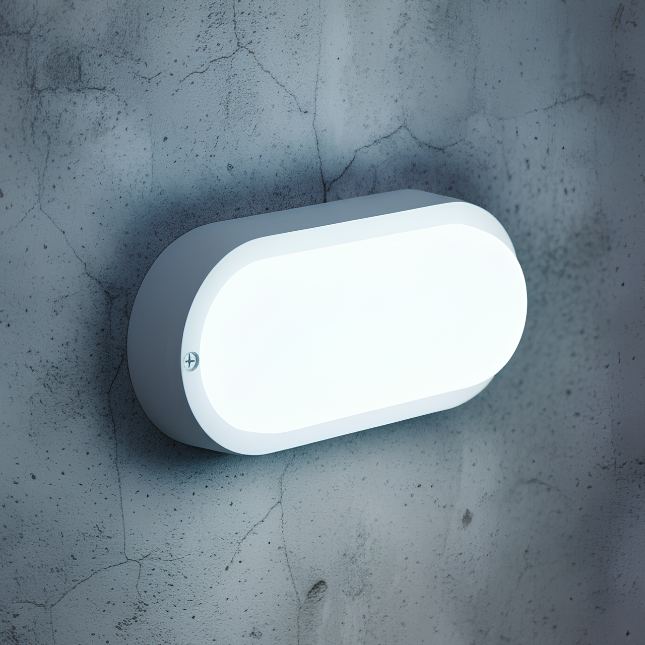 Світлодіодний світильник Sirius 8W овальної форми вологозахищенний 6500K IP65 Білий - фото 4