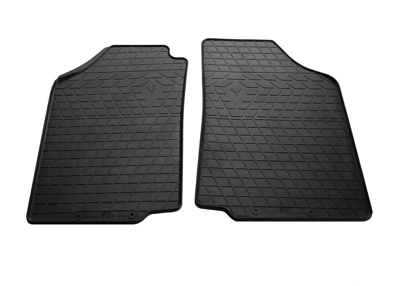 Коврики резиновые Stingray для Chery Amulet 03-/Seat Toledo I 91- design 2016 передние 2 шт. (1017022F)