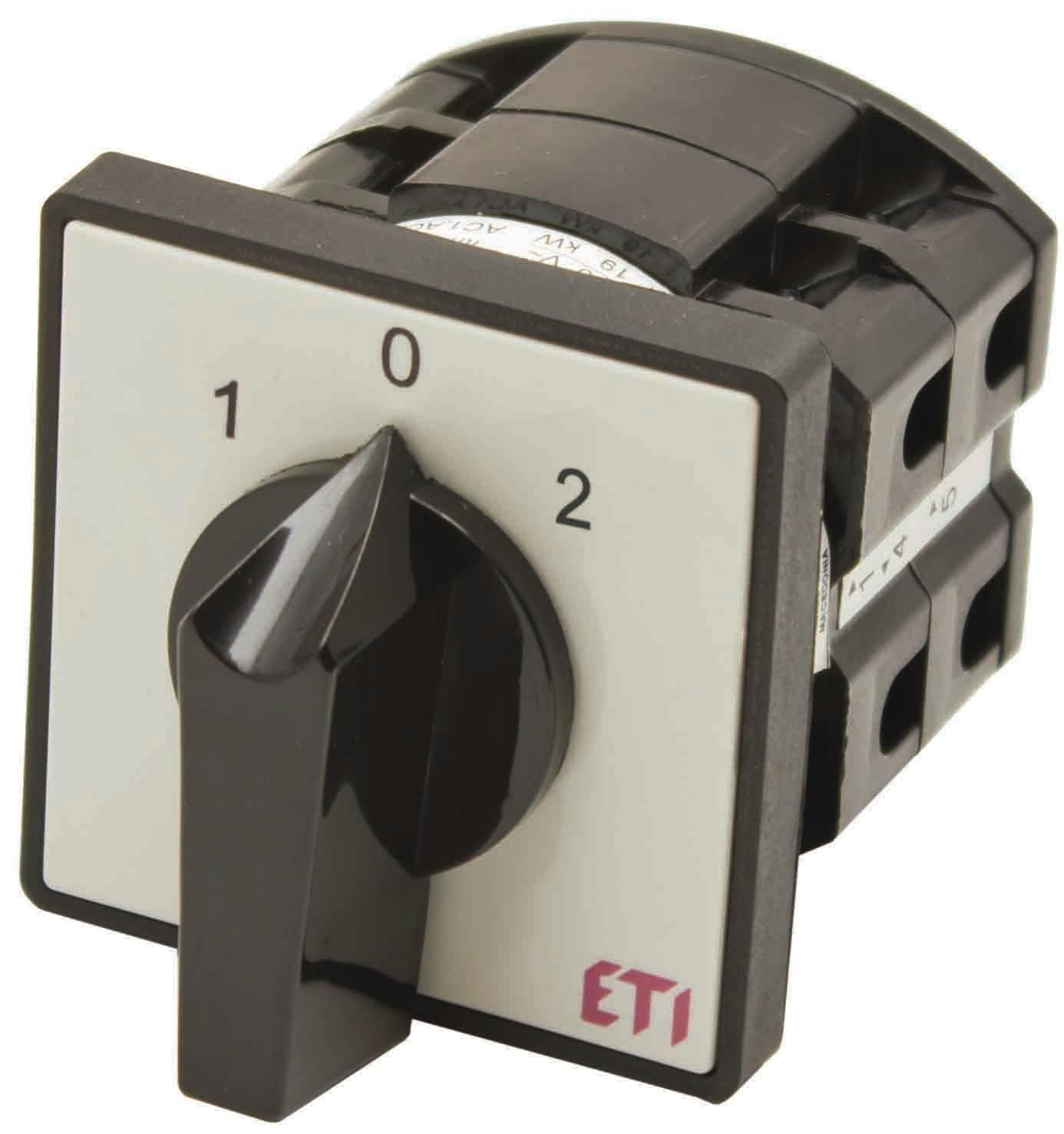 Перемикач кулачковий ETI CS 40 53 U 3p 1-0-2 40А (4773123)