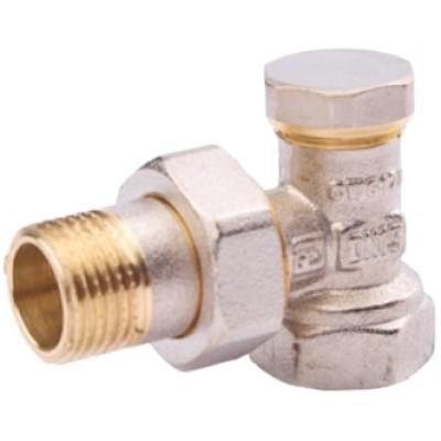 Кран радиаторный Fado Classic 1/2"x1/2" РВ-РН угловой нижний (KR02)