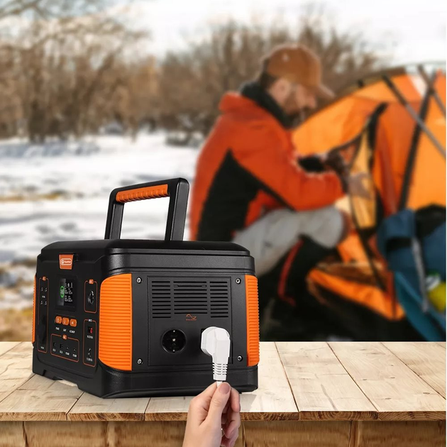 Зарядная станция FlashFish J1000 1000 Вт 252000 мАч с беспроводной зарядкой и LED-фонарем (2617) - фото 8 Зарядная станция FlashFish J1000 1000 Вт 252000 мАч с беспроводной зарядкой и LED-фонарем (2617) - фото 8