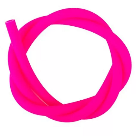 Шланг для кальяна Soft Touch силиконовая бархатистая текстура 150 см Acid Pink (23342)